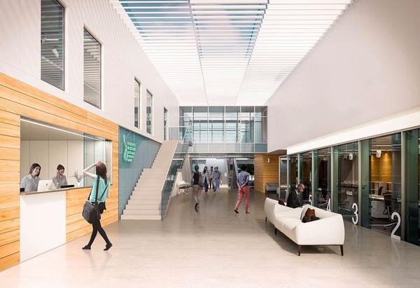 Nouvel accueil de l'hôpital Saint Philibert
