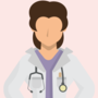 medecin femme-rose